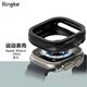 RingKe手表保護殼適用于蘋(píng)果Apple Watch表殼輕薄防摔純色TPU殼iWatch軟殼韓國 黑色【運動(dòng)款】 Apple Watch Ultra2/1
