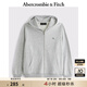ABERCROMBIE & FITCH男裝女裝情侶裝25春季經(jīng)典小麋鹿運(yùn)動(dòng)風(fēng)寬松連帽衛(wèi)衣KI122-5251 淺麻灰色 M (180/100A)