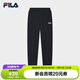 FILA斐樂針織長褲2025春季女款休閑褲寬松運(yùn)動褲收口衛(wèi)褲 