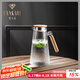 梵卡奇（FANKAQI）高檔冷水壺玻璃耐高溫大容量涼茶壺裝白開水瓶家用大容 櫸木把暴雪壺 1600ml