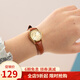 卡西歐（CASIO)手表  經(jīng)典指針系列簡(jiǎn)約皮帶女表 LTP-1094Q-9B