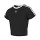 三葉草（Adidas）阿迪達(dá)斯ADIDAS 三葉草女子運動休閑短款短袖T恤 JC8703  XL 