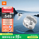 JBLTUNE BEAM2 琉璃莢2代真無(wú)線藍(lán)牙耳機(jī)主動(dòng)降噪運(yùn)動(dòng)防汗 適用蘋果華為安卓手機(jī) 水晶白 TUNE 2