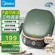 美的（Midea）電餅鐺可拆洗下盤 三檔調(diào)溫 電煎鍋 電餅檔 家用雙面加熱加大加深烙餅鍋薄餅機(jī)JKE3075 30規(guī)格升級(jí)磁吸烤盤