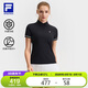 FILA 斐樂官方女子針織短袖POLO衫2025夏季新款網(wǎng)球運(yùn)動(dòng)防曬上衣