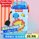 Fisher-Price兒童水杯Tritan材質(zhì)小學(xué)生禮物夏季吸管杯費(fèi)雪塑料杯280ML方形藍(lán)
