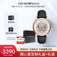 安普里奧·阿瑪尼（Emporio Armani）手表男士 經(jīng)典鏤空鋼帶機械男表 送男友送老公生日禮物AR60007