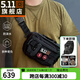 5.11戶外戰(zhàn)術(shù)腰包511可掛載單肩包沖鋒3小時斜挎包57109 019黑色
