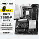 微星（MSI）PRO Z890-P WIFI7主板 5G網(wǎng)口 雷電4 支持CPU 285K/265K/265KF/245KF (Intel Z890/LGA 1851）