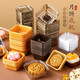 劣狐狐中秋月餅托盒 加厚加高茶色塑料內托 冰皮廣式蛋黃酥帶底托包裝盒