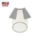無印良品（MUJI）棉 寵物T恤 寵物用品 寵物家居服 小型犬適用 灰色 M
