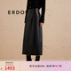 ERDOS 遮胯顯瘦直筒裙后開叉時(shí)尚百搭摩登長裙女半身裙 黑 160/64A/S