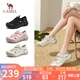 駱駝（CAMEL）溯溪鞋女戶外舒適透氣涉水丑萌涼鞋 L25M076026 杏色 37 