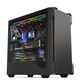 影馳戰錘玻璃側透電腦游戲機箱 支持ATX主板/三面快拆設計/支持三風(fēng)扇長(cháng)顯卡/支持顯卡豎裝 主機機箱 黑色