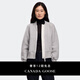 加拿大鵝（Canada Goose）【新品】Sierra女士白標(biāo)羊毛抓絨外套飛行員夾克 7224WW 9309 花灰銀樺色 S