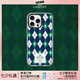 CASETIFY Peanuts x CASETiFY 史努比聯(lián)名系列 菱格紋 適用于iPhone16/15 Pro/Max 透明手機殼 透明殼Magsafe iPhone 16 Pro Max