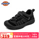 Dickies兒童運(yùn)動(dòng)鞋2025新款男女童透氣軟底童鞋包頭運(yùn)動(dòng)休閑鞋女 黑色 243C50LXS12B 27 (鞋內(nèi)長176mm)