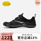 Vibram新款五指鞋男女 晨跑夜跑運(yùn)動(dòng)鞋跑酷健身赤足鞋跑步鞋KMD EVO 黑色（男款） 42