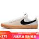 耐克NIKE板鞋男子緩震透氣ZOOM BLAZER運動鞋DC7695-100白黑棕41