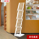WEiBi A4鋁合金展會(huì )收納折疊資料架落地中古雜志架立式報刊宣傳展架 鐵質(zhì)資料架（白色）
