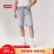 Levi's李維斯25年春夏新款男士簡約休閑405經典直筒復古牛仔短褲 淺藍色 32 (12)