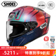 SHOEI X15頭盔日本原裝進口摩托車全盔 紅螞蟻招財貓賽道跑盔防霧 X15 印度站/MARQUEZ HOLI TC-1 L