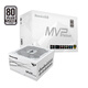 航嘉（Huntkey）MVP P1200白色白金牌1200W電源（ATX3.1/80PLUS白金全模組/原生PCIe5.1/風扇啟停/延時冷卻）