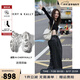 CHERY KALLY【戚薇同款】銀色老爹鞋女2025新款百搭厚底增高鞋生日禮物送女生 銀色 silvery -少量現(xiàn)貨先拍先發(fā) 37 (235mm)
