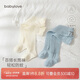 babylove嬰兒長(cháng)筒襪夏季0-3歲寶寶過(guò)膝襪網(wǎng)眼薄款透氣防蚊襪不勒腿2雙裝