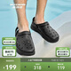 斯凱奇（Skechers）泡泡鞋丨夏季情侶洞洞鞋女沙灘踩屎感拖鞋男增高防臭透氣涉水鞋