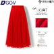 DGOV網(wǎng)紗半身裙2025春季新款修身顯瘦高腰中長款蓬蓬裙潮 中國紅（zt） 均碼 70厘米