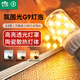 雷士（NVC）LED燈泡超亮耐用玉米燈球泡G9雙插腳設(shè)計易安裝安全家用商用燈泡 5.5W-三色-G9陶瓷燈泡