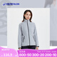 迪卡儂（DECATHLON）抓絨衣?lián)u粒絨外套女珊瑚絨戶外防風防寒保暖衛(wèi)衣沖鋒衣內(nèi)膽帆船 【女士】灰色 36 XS