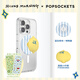 PopSockets【完美一日】泡泡騷x Second Morning早安檸檬聯(lián)名系列手機(jī)支架氣囊防摔指環(huán)扣便攜磁吸圓啪嗒 戳戳小檸檬+藍(lán)白條紋啪嗒盤