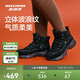 斯凱奇貝殼熊女鞋冬季加絨保暖復(fù)古高幫時(shí)尚熊貓鞋