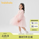 巴拉巴拉童裝兒童連衣裙女童裙子2025春裝小童洋氣網(wǎng)紗公主裙208125111004