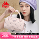 Kappa卡帕 2025新款正品波士頓女包圓桶手提單肩包時(shí)尚波士頓斜挎包 桃氣奶芙粉
