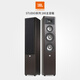 JBL STUDIO 280主音箱一對(duì) 家用家庭影院音響系列 3分頻落地?fù)P聲器 咖啡色