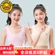 G.DUCKKIDS女童內(nèi)衣發(fā)育期小學(xué)生初中生純棉8-16歲少女孩吊帶抹胸兒童小背心 粉色+膚色 2件 160 M 建議50-70斤