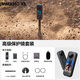 影石（Insta360）x5 全景運動(dòng)相機 8K高清 instax360x5 防抖防水手持口袋攝像機旅行Vlog摩托車(chē)騎行滑雪路亞攝像頭 高級保護鏡套裝 極夜黑【雷克沙256g卡】 官方標配