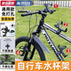 龍覘山地自行車車載水壺架免打孔公路騎行單車放水瓶支架水杯架配件 免打孔水杯架1個【黑色】