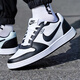 耐克（NIKE）男鞋 2025夏季新款運(yùn)動(dòng)鞋復(fù)古潮流休閑透氣輕便耐磨板鞋 【EBERNON系列】黑色/白色 42