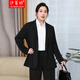 汐蔓嬌職業(yè)裝西裝外套女裝加肥加大碼胖妹妹女士正裝秋冬大學(xué)生面試西服 西裝 6XL 碼（重160-170）