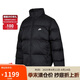 耐克（NIKE）男 AS M NK CLUB TF PUFFER JKT DWN 羽絨服FZ5029-010/黑色 L