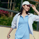 TOMMY HILFIGER【修身顯瘦】25夏季女裝珠地網(wǎng)眼氣質(zhì)純色微彈POLO裙連衣裙 【活力修身】藍(lán)色C1Z S