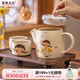 摩登主婦茶壺茶具套裝陶瓷下午茶可愛茶具喬遷新居生日禮物新婚伴手禮 萌新女孩水具（一壺四杯-800ml） 禮盒包裝