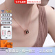 愛(ài)馬仕（HERMES）項(xiàng)鏈女 Pop 經(jīng)典H吊墜鍍金項(xiàng)鏈鎖骨鏈節(jié)生日禮物送女友七夕送禮 H147991FO03