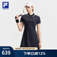 FILA 斐樂官方女子連衣裙2025夏季新款網(wǎng)球運動簡約基礎(chǔ)POLO蘇珊裙 RD寶藍-NV 2XL 180/96A/XXL