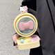 風(fēng)扇辦公室桌面HelloKitty小風(fēng)扇USB充電學(xué)生可愛(ài)大風(fēng)力宿舍床頭 奶油黃500mAH（贈kitty套裝）