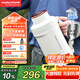 摩飛電器（Morphyrichards）電熱水壺 便攜式燒水壺 家用戶外旅行1L大容量雙層304不銹鋼保溫防燙旅行電水壺電熱水杯MR6061白
